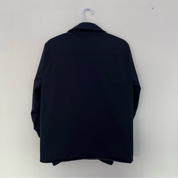 (M) Zara Jacket Navy super lightweight and comfy with zippers and chest pocket - Picture 4 of 6